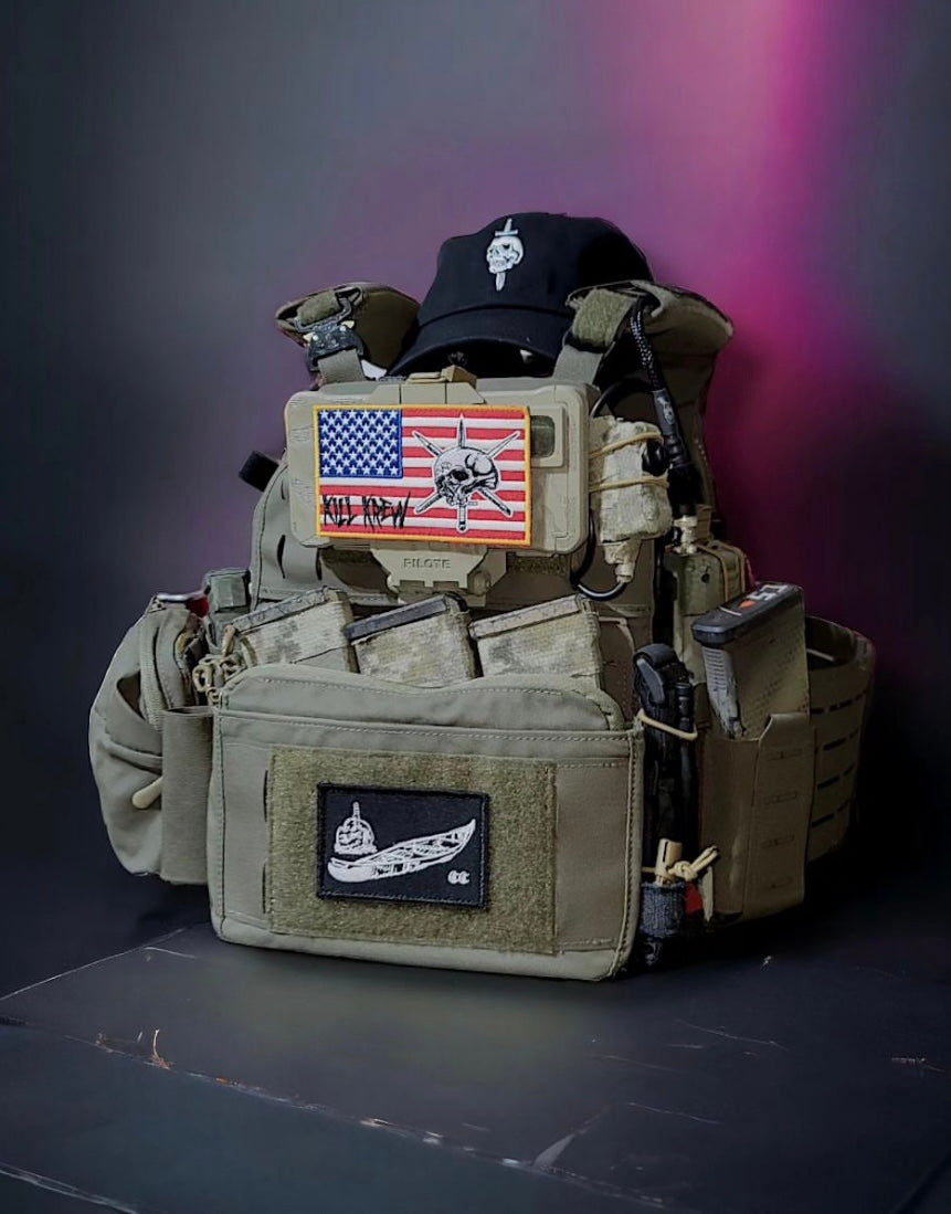 ラス1 Team Room Design Kill Crew Chest パッチ ラス1 Team Room Design Kill Crew Chest パッチ