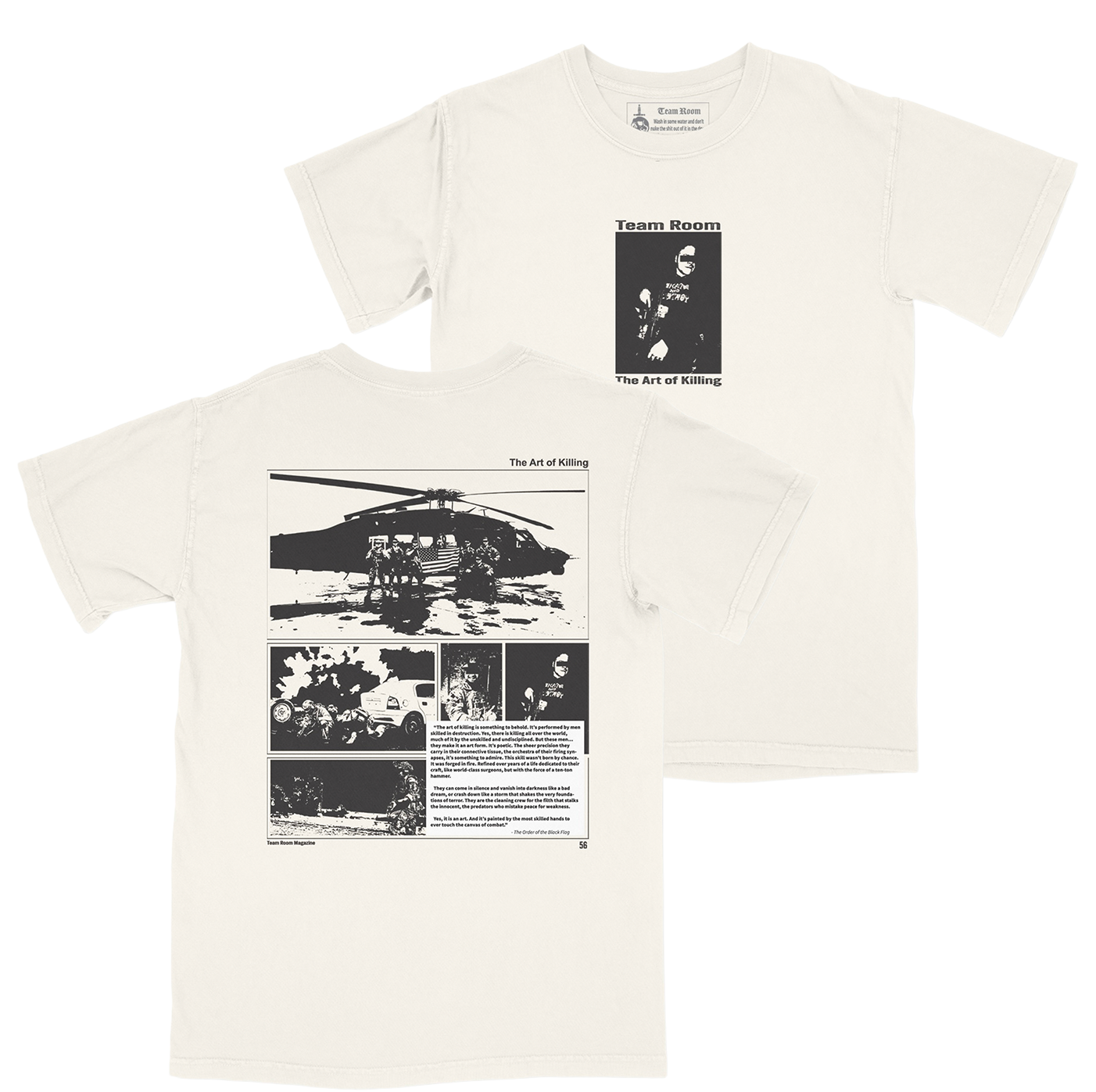 Team Room Design Kill Crew Chest パッチ the truth thing Team Room Design Kill Crew Chest Patch flag